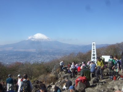 金時より富士山